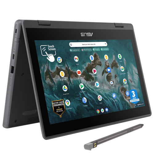 ASUS Chromebook Flip CR1 CR1100FKA-BP0745 Intel® Celeron® N N4500 29.5 cm (11.6 ASUS Chromebook Flip CR1 CR1100FKA-BP0745 Intel® Celeron® N N4500 29.5 cm (11.6